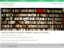Tablet Screenshot of libreriaelaleph.com